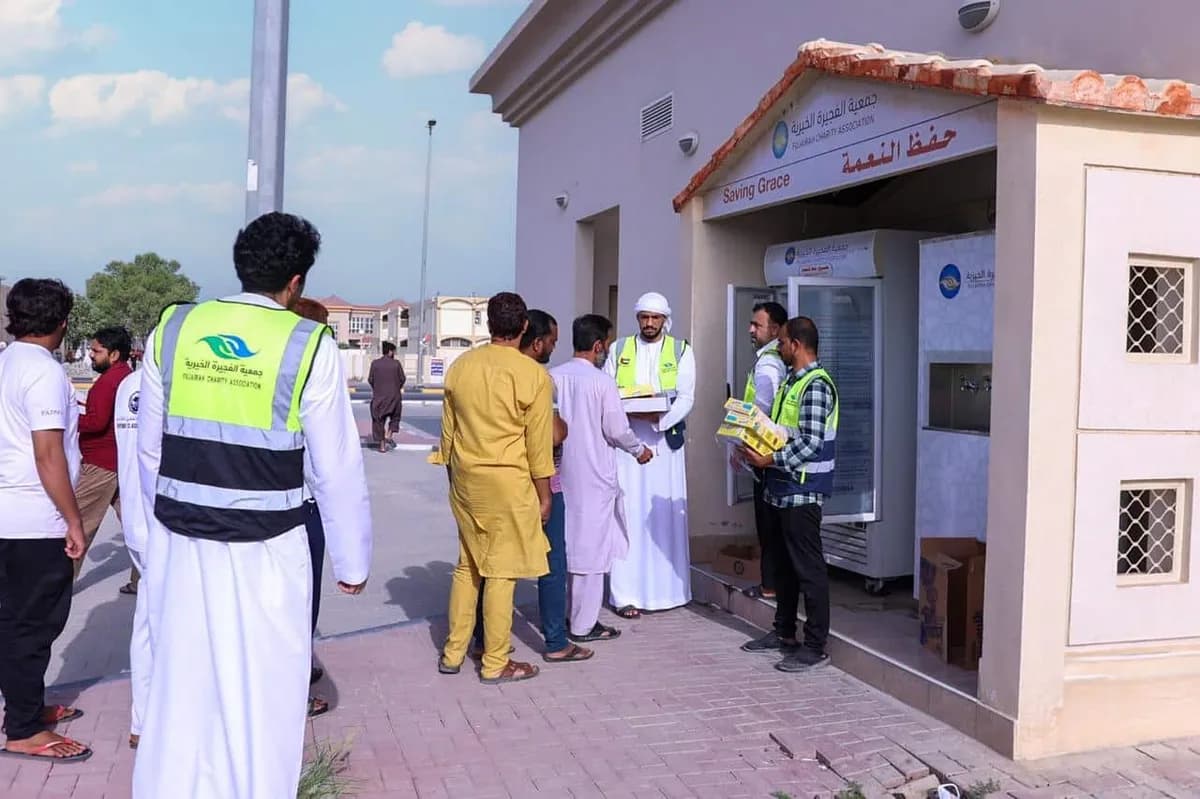 من صور مشروع حفظ النعمة